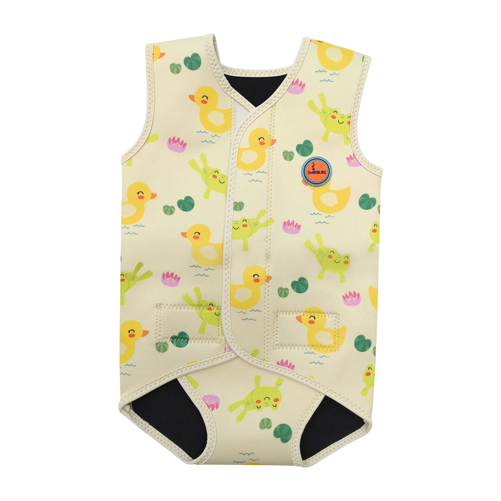 Swim Wrap Suit - Yellow Duck