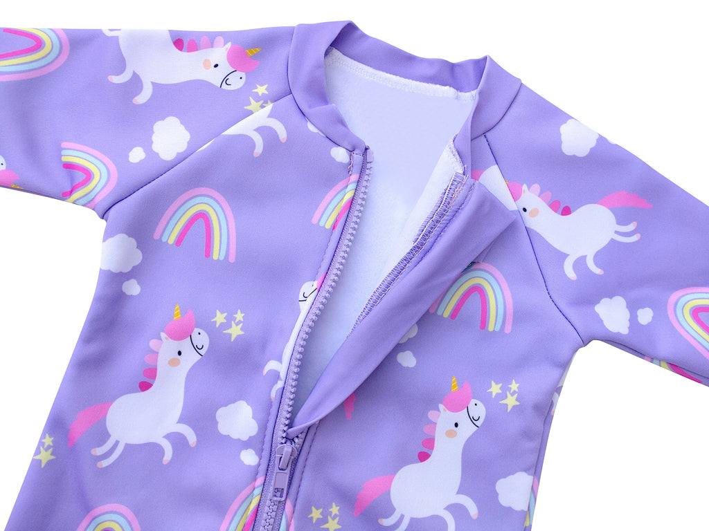 Warm Wetsuit - Purple Unicorn