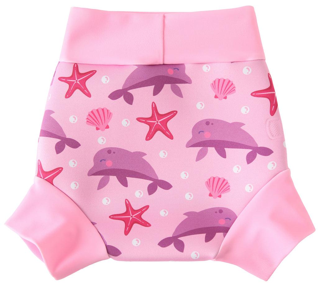 Swimming Nappy - Pink Dolphin