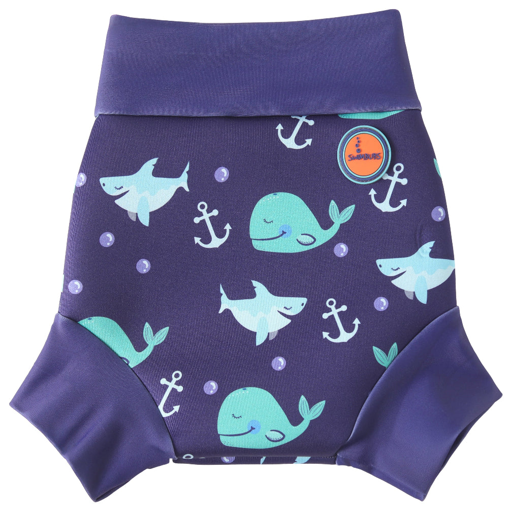 Swimming Nappy - Blue Whale