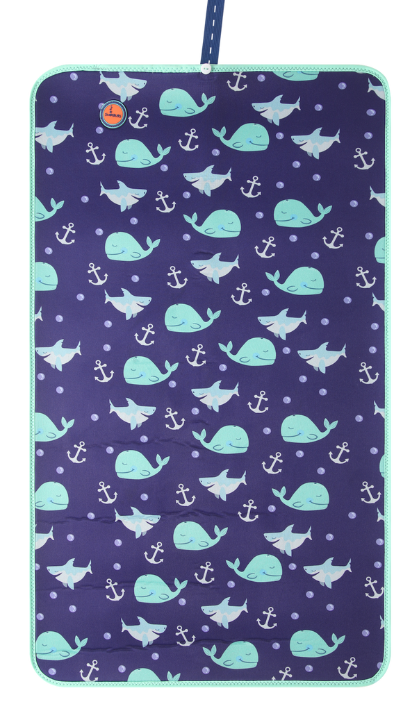 Baby Changing Mat - Blue Whale