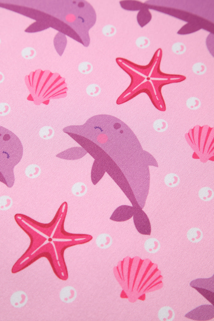 Baby Changing Mat - Pink Dolphin