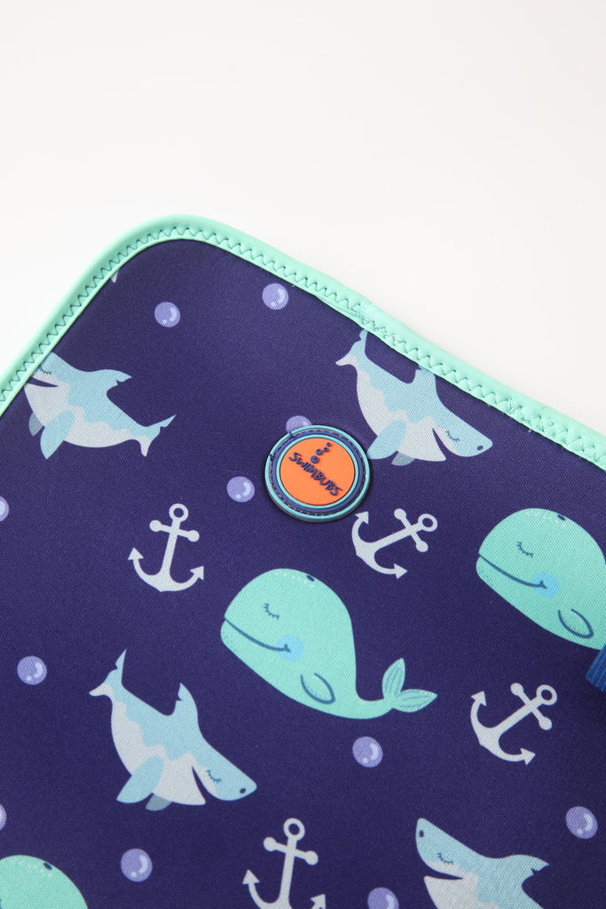 Baby Changing Mat - Blue Whale