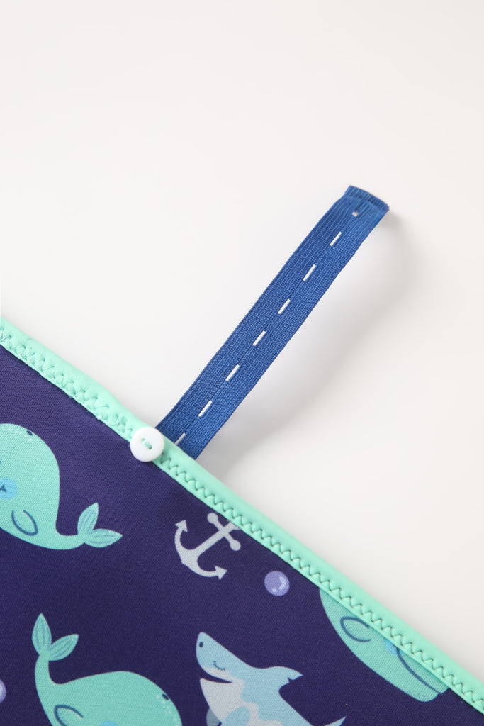 Baby Changing Mat - Blue Whale