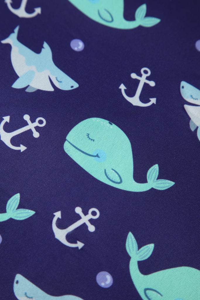 Baby Changing Mat - Blue Whale